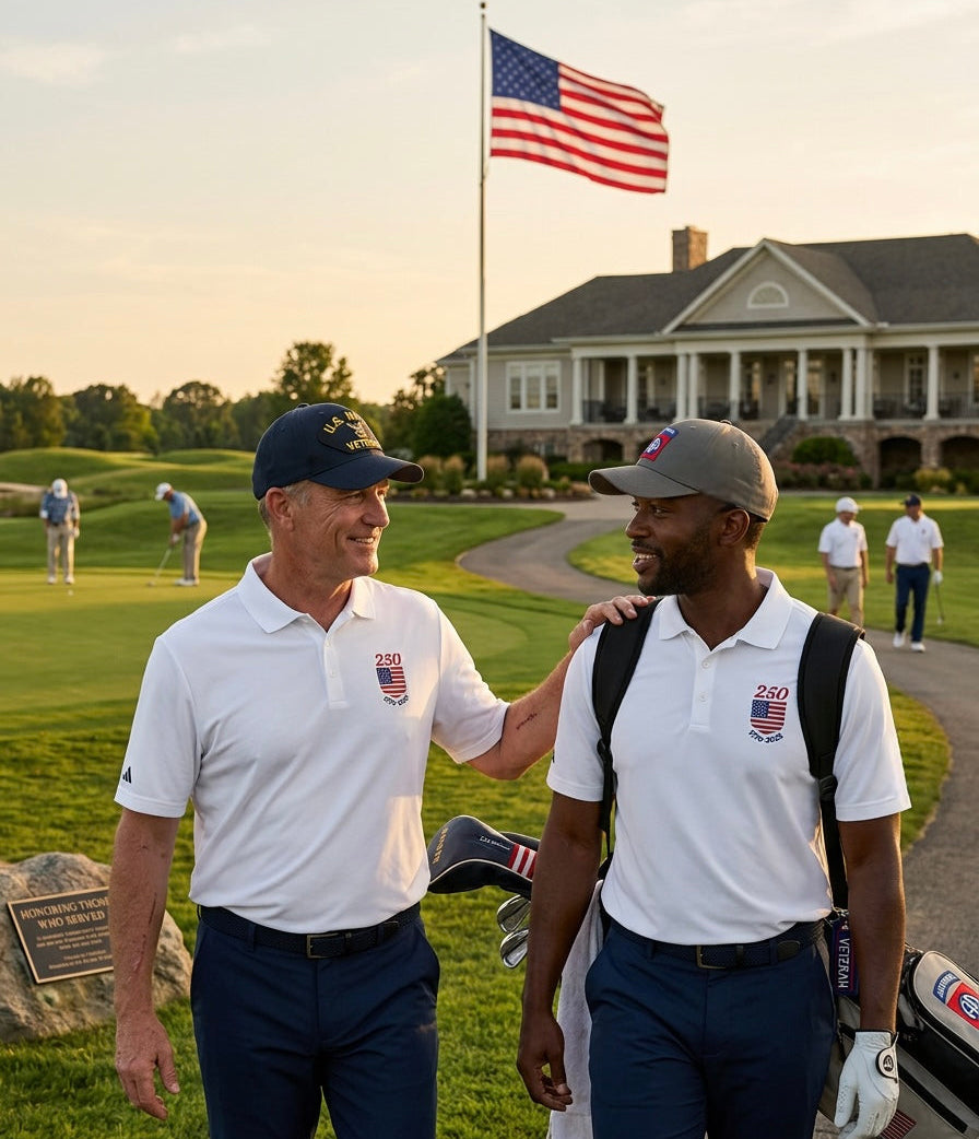 America’s 250th Anniversary Commemorative Adidas Sport Polo