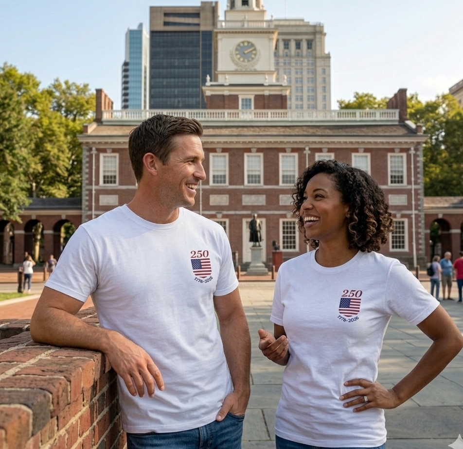 USA 250th Anniversary Commemorative T-Shirt